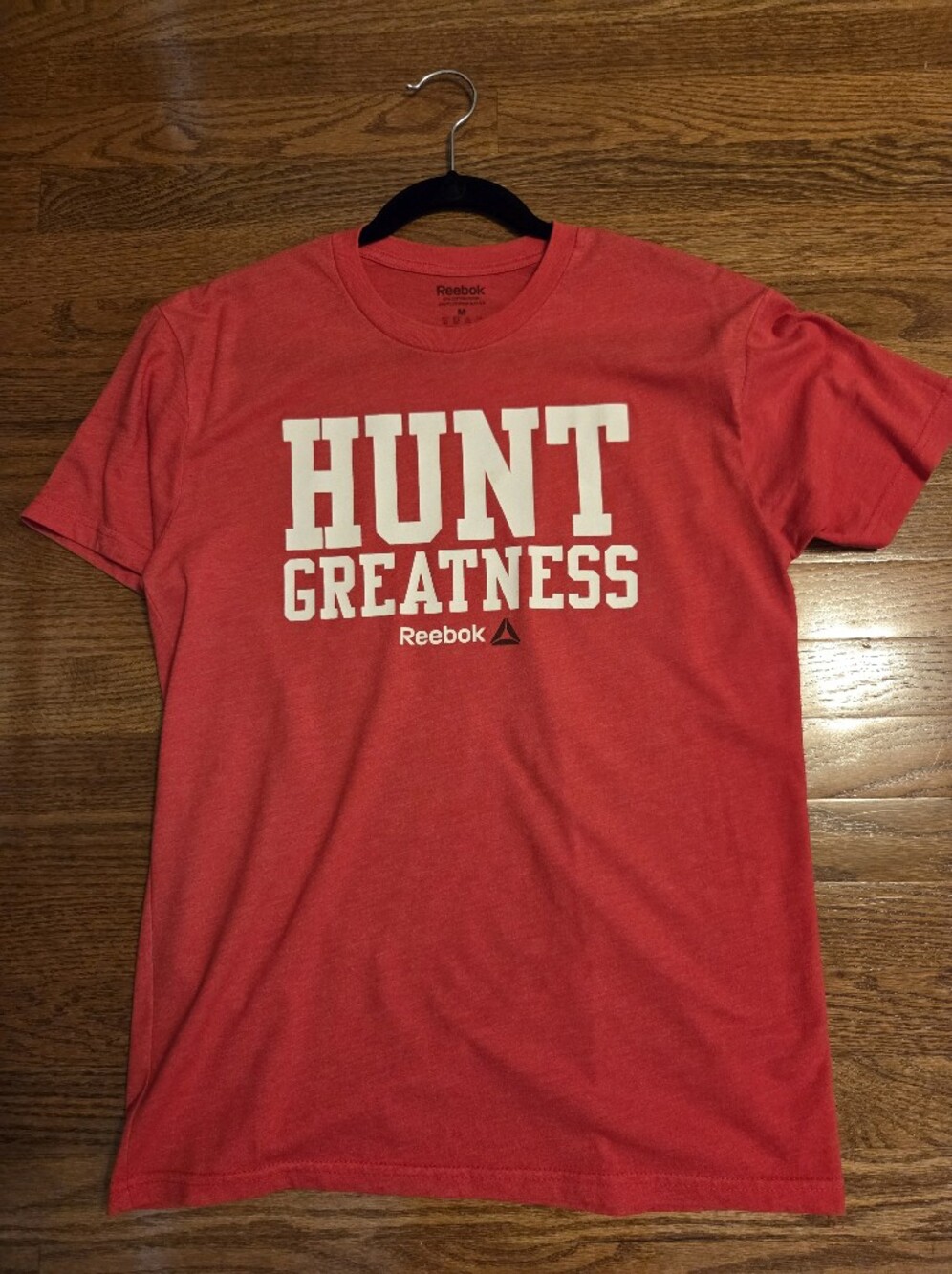 Reebok Vintage, J.J. Wyatt, Men’s 'Hunt Greatness' T-Shirt, M